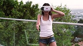 Kay Lovely's hot blonde doctor role makes my heart race with asmr vr sex