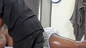 innocent massage turns into sneaky happy ending handjob thrill