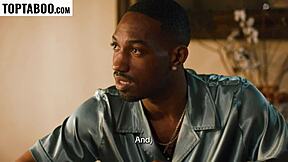 Husbands boss chokes milf on bbc deepthroat dinner she gags for!