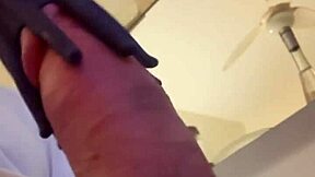 i'm doing exercises... for my big dick ya know