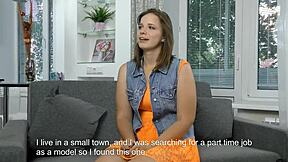 Virgin Chubby Sandra Bulka Casting Masturbation Defloration Interview