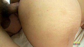 Ever seen a mature asian lady creampied sloppy after doggy pounding?