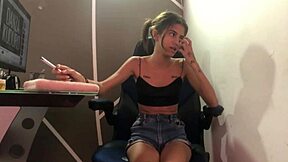 Pyschologist Begs for My Huge Cock in Her Tight Pussy Fuck