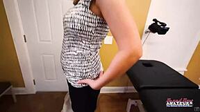 Breanna rims ass sucks huge cock then rides with big tits bouncing wildly