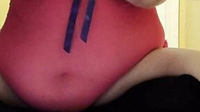 Hey, you seeing this chubby fox stuffing her fat ass with that monster bad dragon buttplug and cum lube?