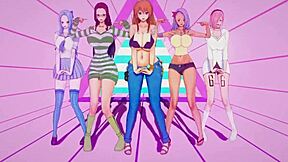 My one piece dance with toys leads to wild anal orgasm!