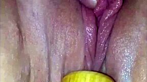 hey check hobbyhure anne's private squirt compilation with her big ass whore vibes