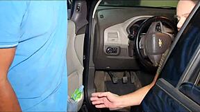 peruvian latina big ass fetish caught shifting gears alex lima shoves monster black cock in