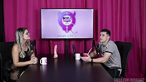 check out bruna carlos' wild bora cast part two with digao da ilha and kel abate's sheer red action