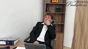 fucking my hot tattooed colombian secretary slut bareback doggystyle till she begs for more