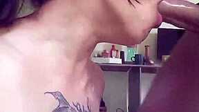 fuck yeah this naughty bitch drools cum all over my throbbing dick!!!