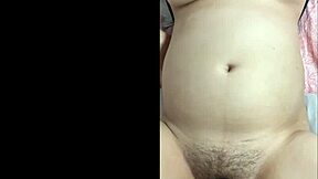 pregnant hermanastra shares bed and we end up fingering her big natural tits