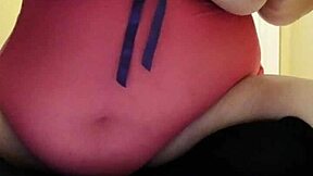 Hey, you seeing this chubby fox stuffing her fat ass with that monster bad dragon buttplug and cum lube?