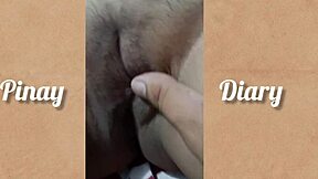 bold asian pinay gets bent over for creampie doggystyle pounding