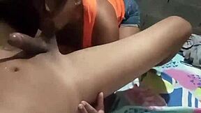 Uncle, did my stepdaughter's hot blowjob earn her night out?