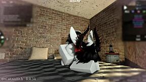 pounding big ass bent over doggystyle blowjob sex with follower part 2