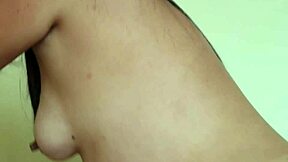 shaved housewife bends over big lips spread for slow motion doggystyle pussy hammering