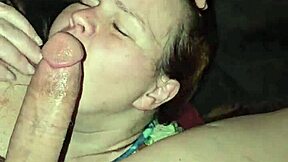 sloppy deepthroat gagging on throbbing monster cock balls deep