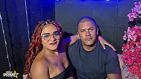 imagine this latina hotwife at gloryhole taking old monster cock while cuckold watches humiliated