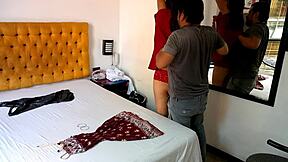 Begging Father-in-Law for Dress Opinion Leads to Hard Fuck and Cum Swallow