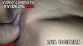 brazilian wife gets pussy licked poolside with crowd watching then fucked on snooker table