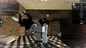 pounding big ass bent over doggystyle blowjob sex with follower part 2