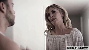 evil lesbian stepmom uses hot stepson to score taboo dates