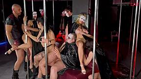 ghostfuckers hosts wild swingers orgy at turin private club with eric and mary rider