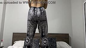 POV workout showcasing her nice fine ass curves up close