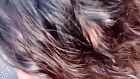 Brazilian babe sucks cock then offers pussy on outdoor balcony