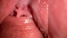 Close-up cum pussy fuck drips juicy leche everywhere