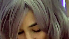 daddy's curvy girl plugs ass then rides cock for creampie! you watching?