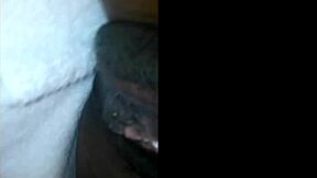 in the bathroom she spreads wet pussy lips for intense licking climax