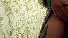 Skinny girl creamy morning masturbation leads to intense orgasm