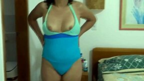 Latina Mom Craves Beach Sex With Young Black Lover's Huge Cock, Bikini Off For Big Ass Pounding.