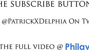 cute glasses sis deepthroats two monster cocks rough