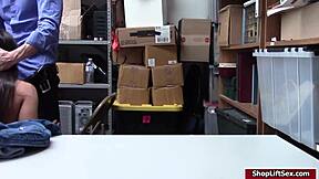 Lilly Hall Shoplifting Punished By Hard Pussy Pounding Fuck