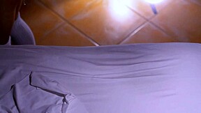 Shy petite teen girlfriend passionately kisses boyfriend taking charge tonight