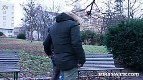 Silvia Soprano debuts wild with double penetration gangbang and rough doggystyle