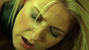 Blonde Slave Ass and Pussy Spanked Hard by Mistress