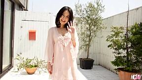 Sweet Japanese Babe Ayumi Iwasa Fucked Hard Hairy Pussy Creampie Uncensored Beaver Blast