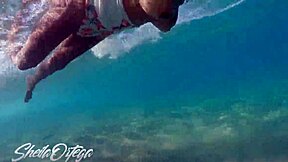 Pornstar Sheila Ortega Underwater Blowjob And Hard Fuck