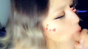 Quarantine Stepmom Sucks My Huge Cock To Relax