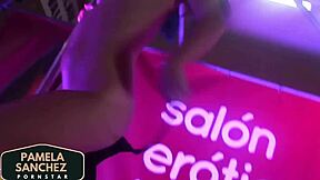 i hooked up with pamela sanchez the spanish pornstar outdoors with a random public guy for fun