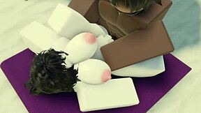 Beach bitch's big ass and tits filled with black creampie in wild outdoor fuck!