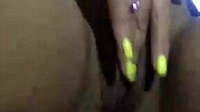 webcam slut rams dildo in car pussy play