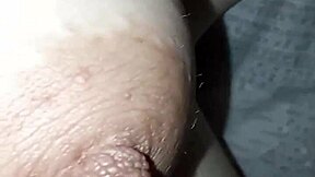 she flashes her huge tits and round belly on the street