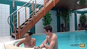 hunt4k teen sneaks cash fucking stranger while bf waits outside