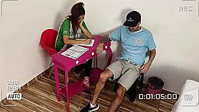 i'm the student banging hot teacher in classroom uh wait