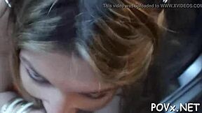 barely legal petite teen 18yo slut sucks and fucks hardcore pov cock